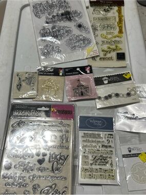 Assorted Clear Stamps - Mixed Designs